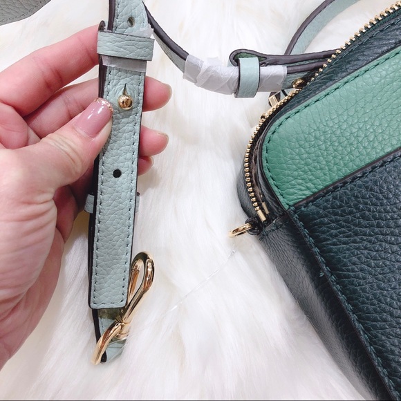 MICHAEL KORS Mott Mini Color-Block Pebbled Leather - Picture 2 of 8